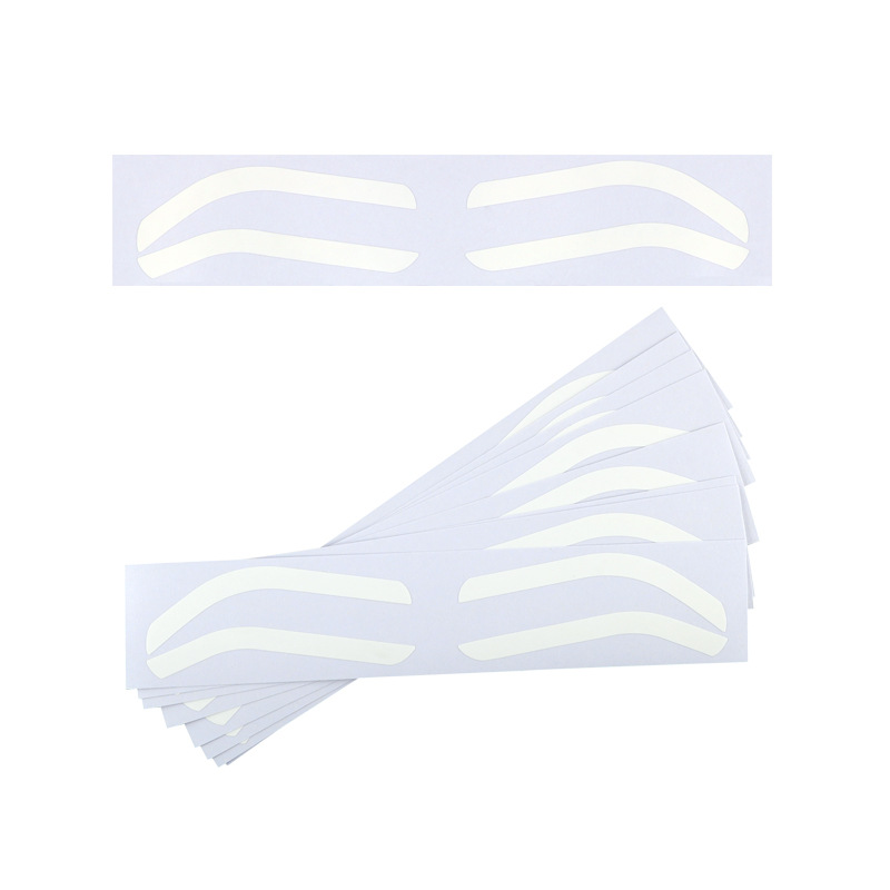 Embroidery Disposable Eyebrow Tattoo Auxiliary Sticker Makeup Positioning Eyebrow Painted Thrush Fixed-point Eyebrow Sticker Cross-border Explosive
