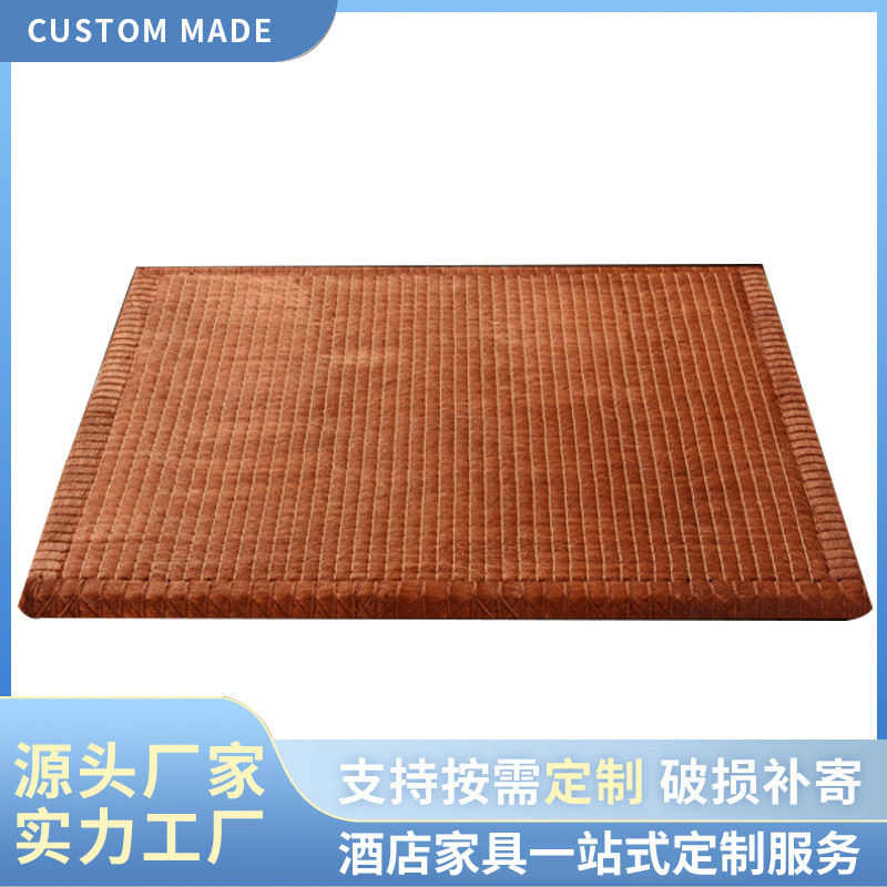 Матрас Mountain Brown Новый взрослый вязаный жаккардовый коричневый матрас Современный простой матрас для гостиницы Оптовая продажа