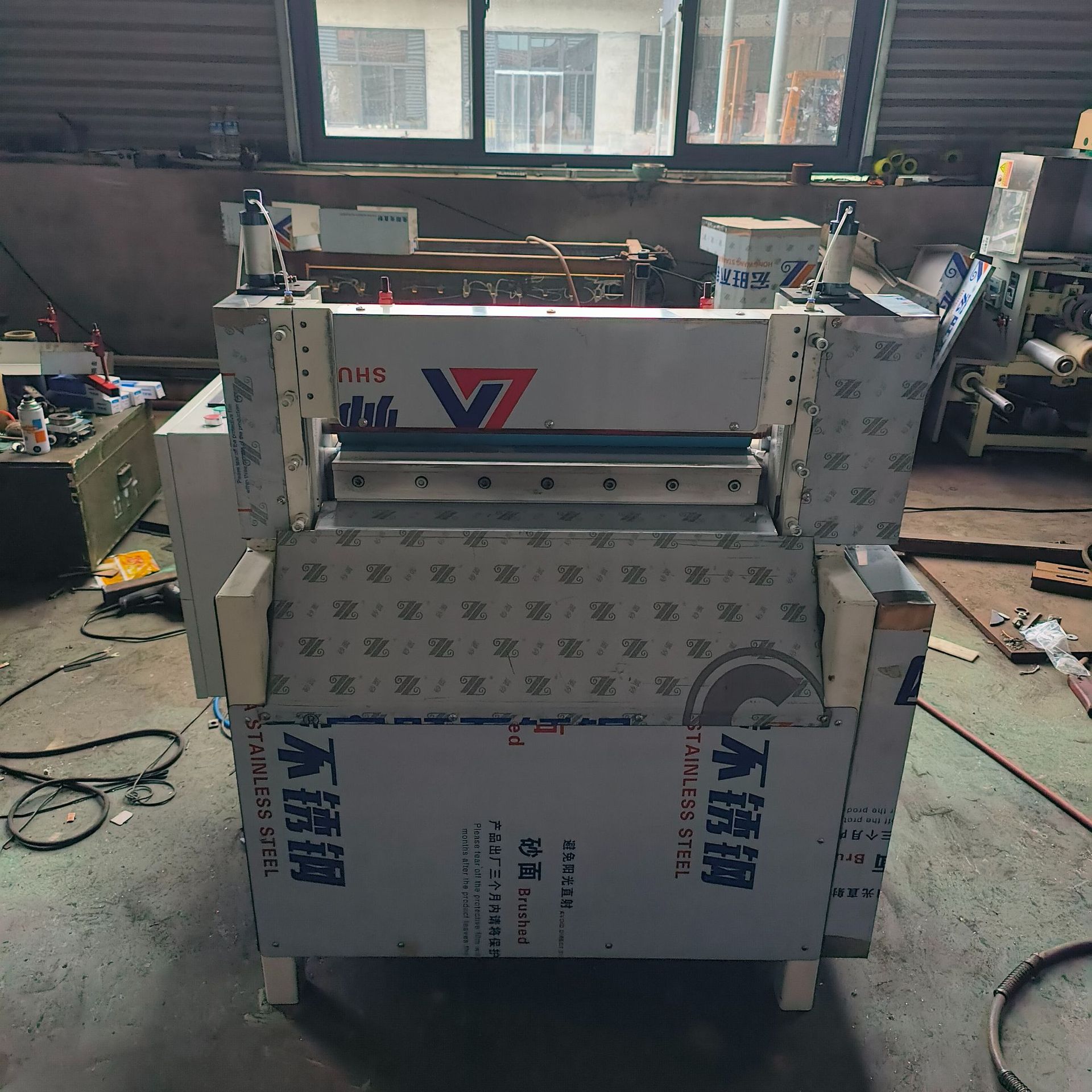 Fully Automatic Cnc Rubber Horizontal and Vertical Slitting All-in-one Machine Blanket Leather Corrugated Paper Sponge Vertical Cross Cutting Machine