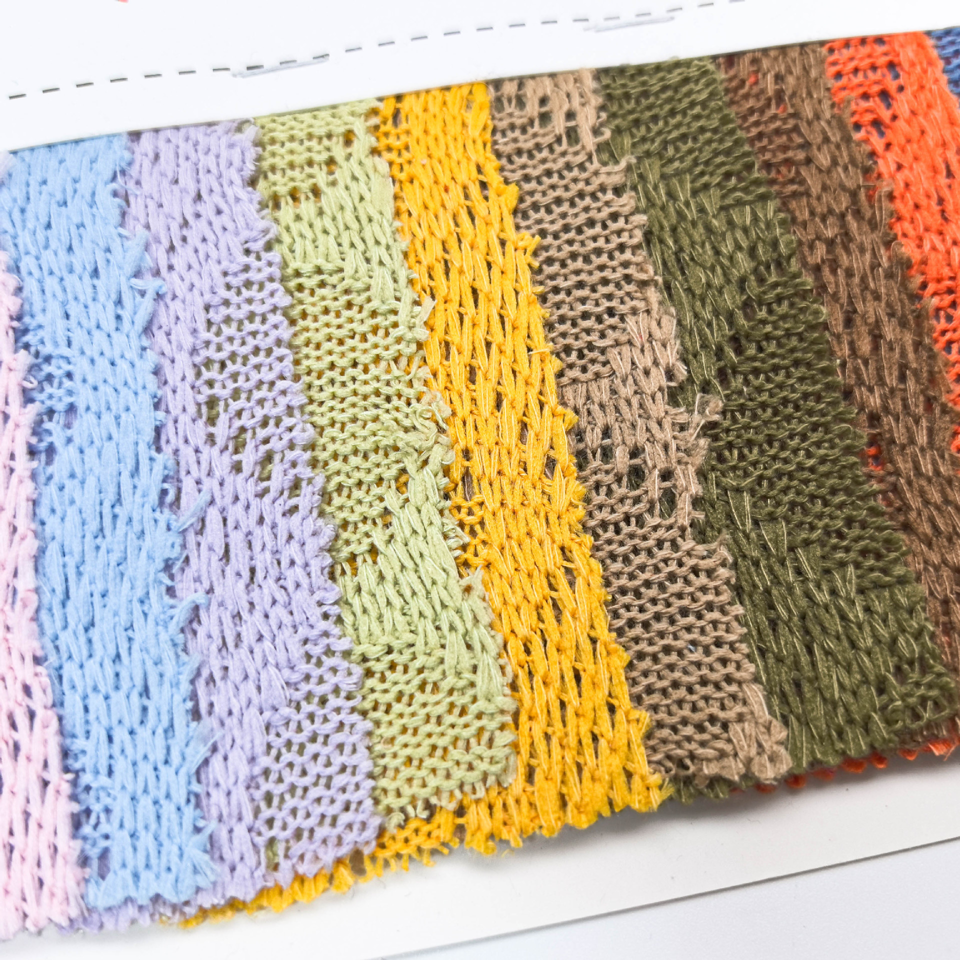 Hollow Knitted Mesh Wool Knitted Jacquard Fabric W0124 Knitted Blouse Base dress Fabric