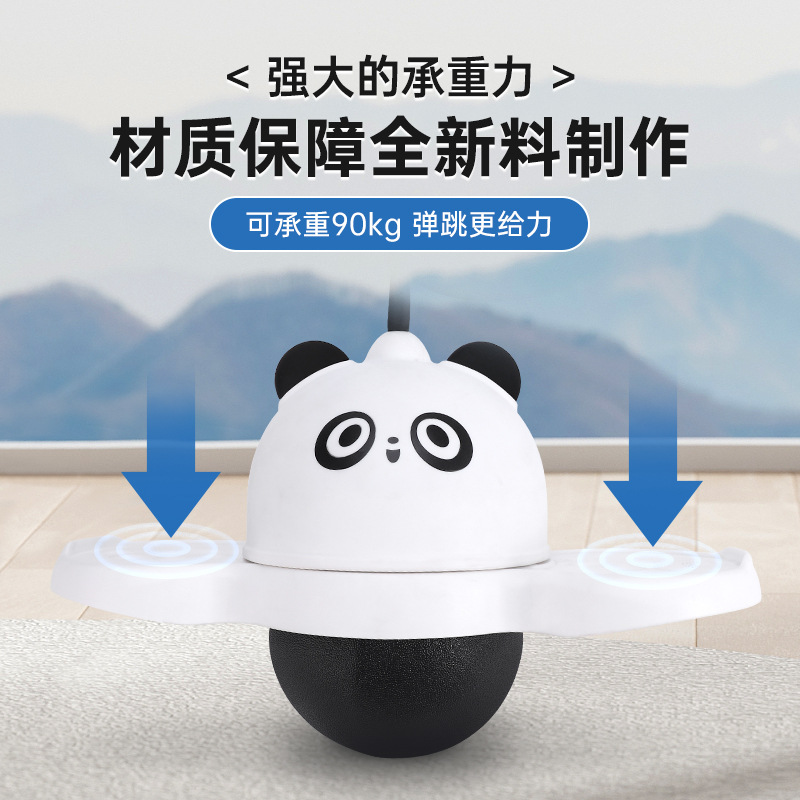 Jumping Spring Ball for Children, Kindergarten Fitness Exercise, Bouncing Equipment for Adults, Balance, Glowing, Bouncing