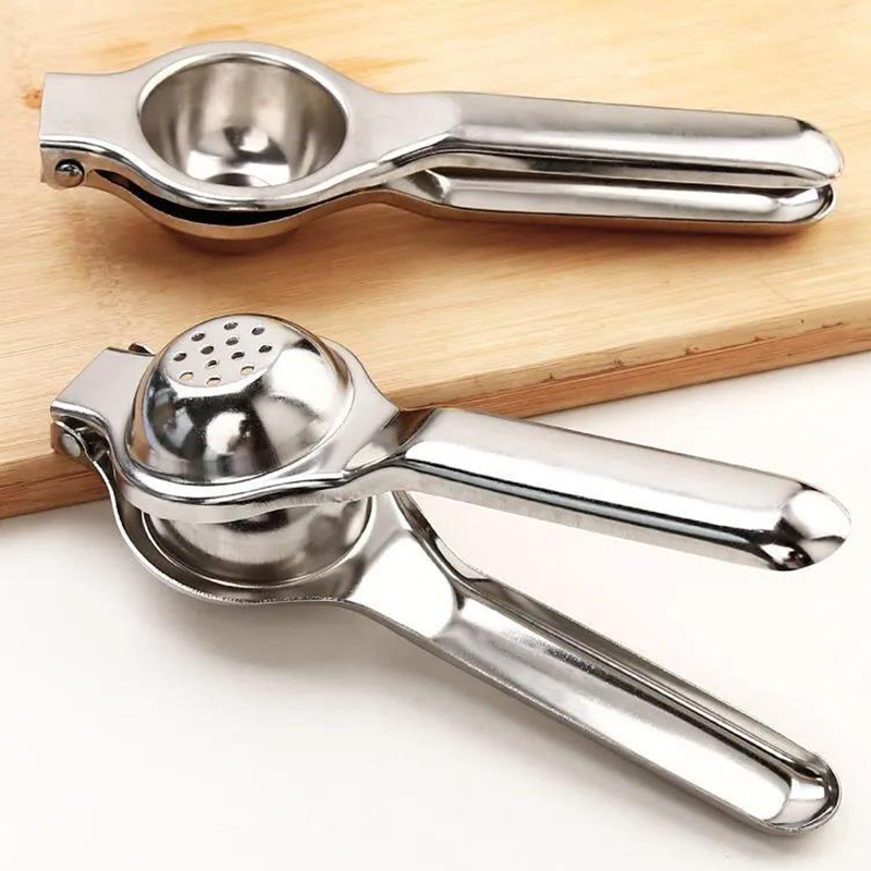 Stainless Steel Hand-Pressed Juicer Restaurant Milk Tea Shop Kitchen Household Lemon Clip Orange Fruit Juicer Gadget