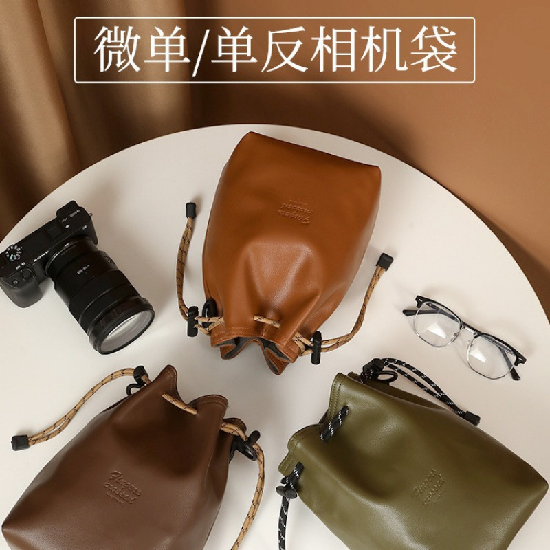 Multifunctional Slr Camera Bag Sony Polaroid Storage Bag Camera Liner Bag Protective Cover Photography Bag Nikon