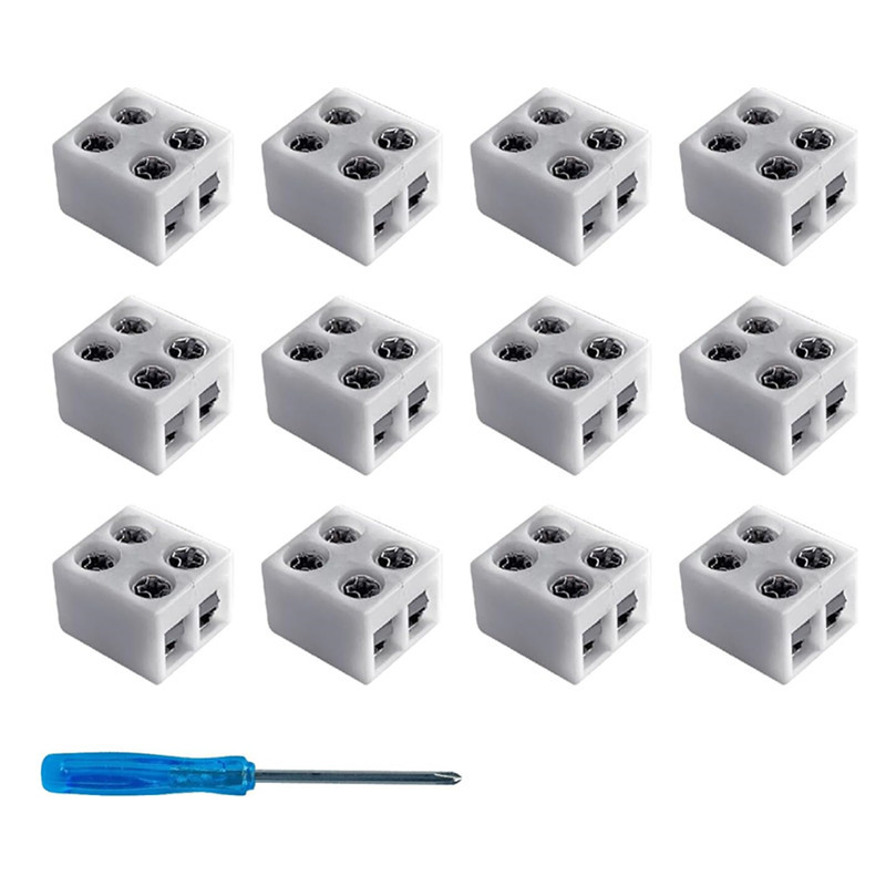 Соединитель для светодиодной ленты с винтовым креплением для 3528 8мм одноцветной ленты