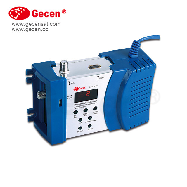 GECEN CATV CATV передний модулятор HDMI к RF модулятор VHF UHF 5860HD