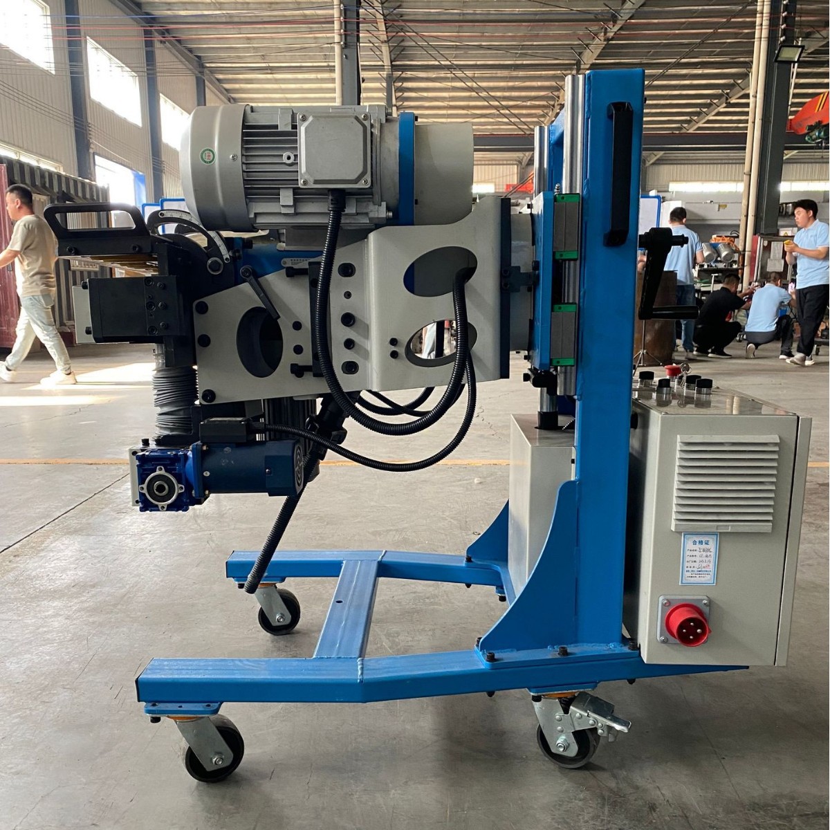 Cnc Steel Plate Edge Milling Machine Welding Groove Pre-Processing Equipment Pressure Vessel Steel Structure Metal Groove Edge Milling Machine