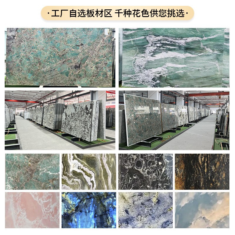 Natural Luxury Stone Island Dining Table Marble Dining Table Integrated Restaurant Multi-Functional Light Luxury Open Island Table Customization