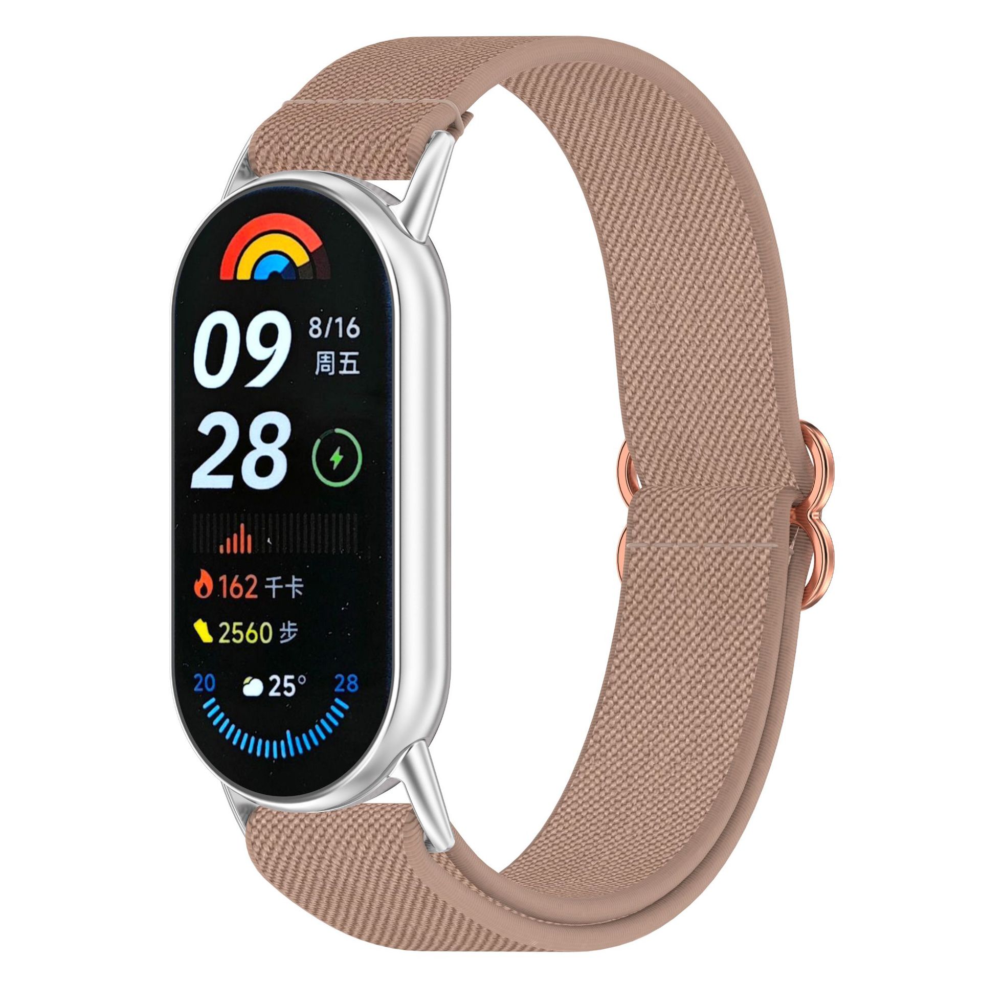 Xinyuan Shuntong Is Suitable for Xiaomi Mi Band 10 Elastic Strap Mi Band 8 Braided Knitted Strap Elastic Mi 9 Strap