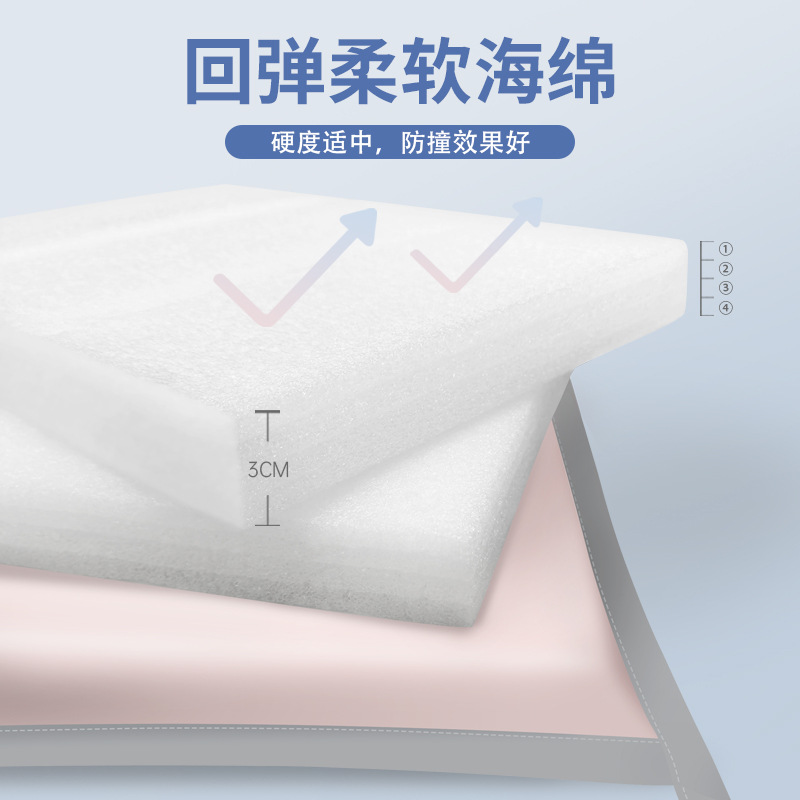 Electric car child anti-collision head protection pad battery car front baby anti-collision bag baby seat anti-collision sponge pad