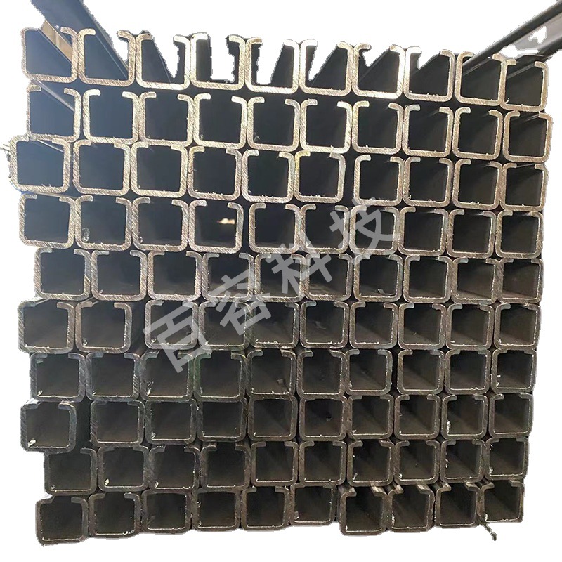 Manufacturers produce a large number of cold-formed C steel 40*40*12.5*4.0 cold-formed steel modified by cold-formed equipment