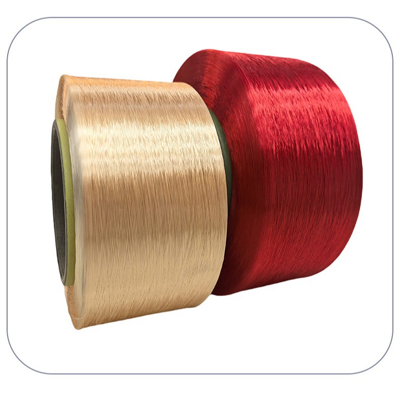 Fdy Manufacturer's Spot Three-Strand Rope Silk Polyester Filament Red White Golden Color Polypropylene Yarn Non-Woven Insulation Material