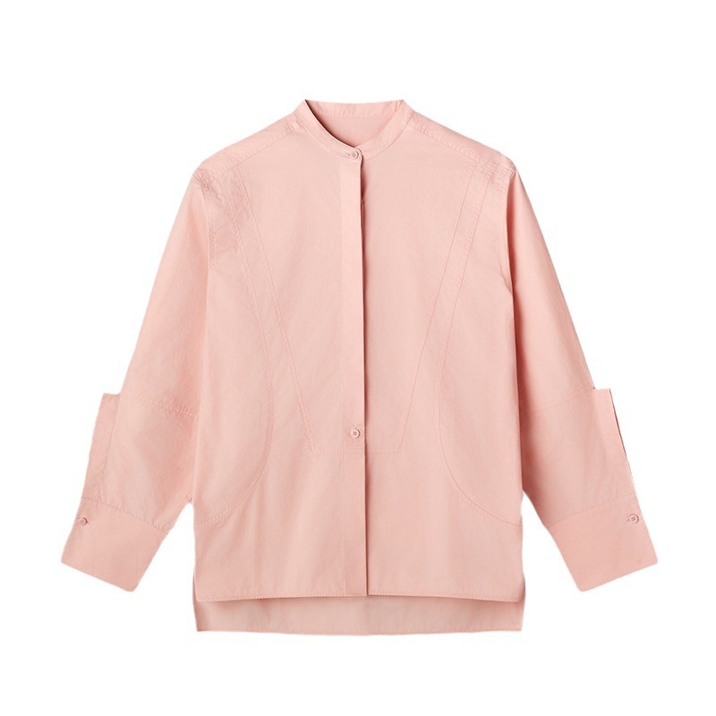 [DZ] JH Junhong 2024 New Women's Thin Long Sleeve Shirt Top