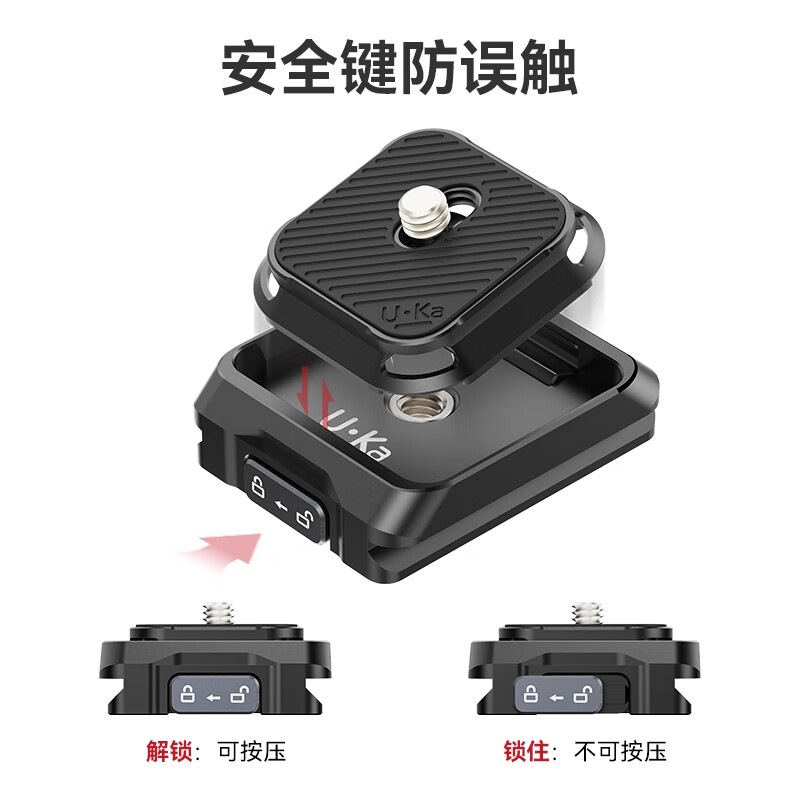 Ulanzi Ulanzi Superior Basket UKA01 Uka Quick-loading Board Kit Camera Quick-release Quick-loading Board Tripod