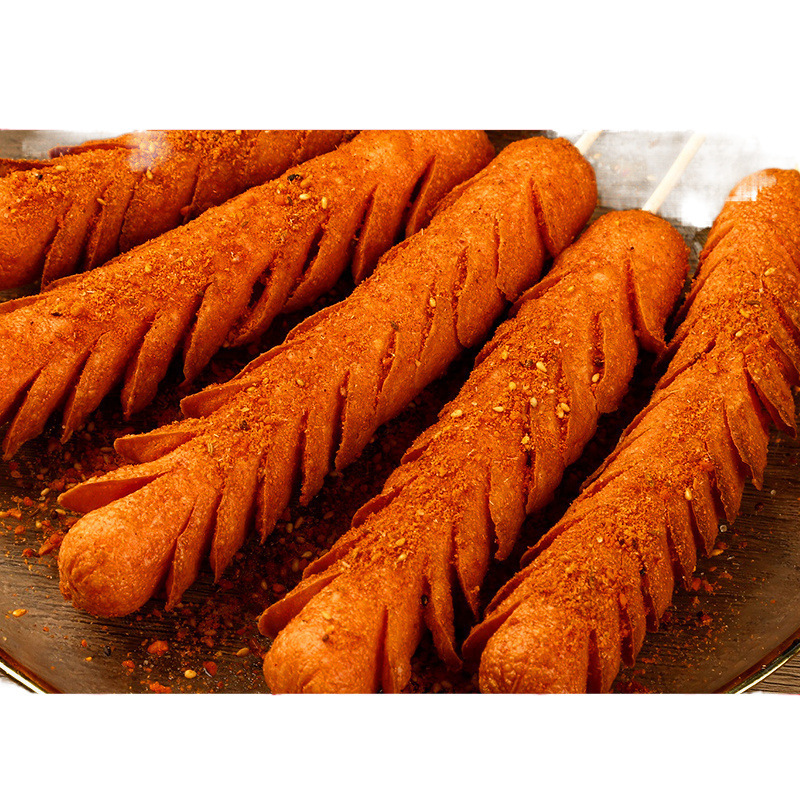 Mainland China/Shandong Province/Zaozhuang City Fuyu Starch Sausage Roasted Sausage Fried Sausage Teppanyaki Grilled