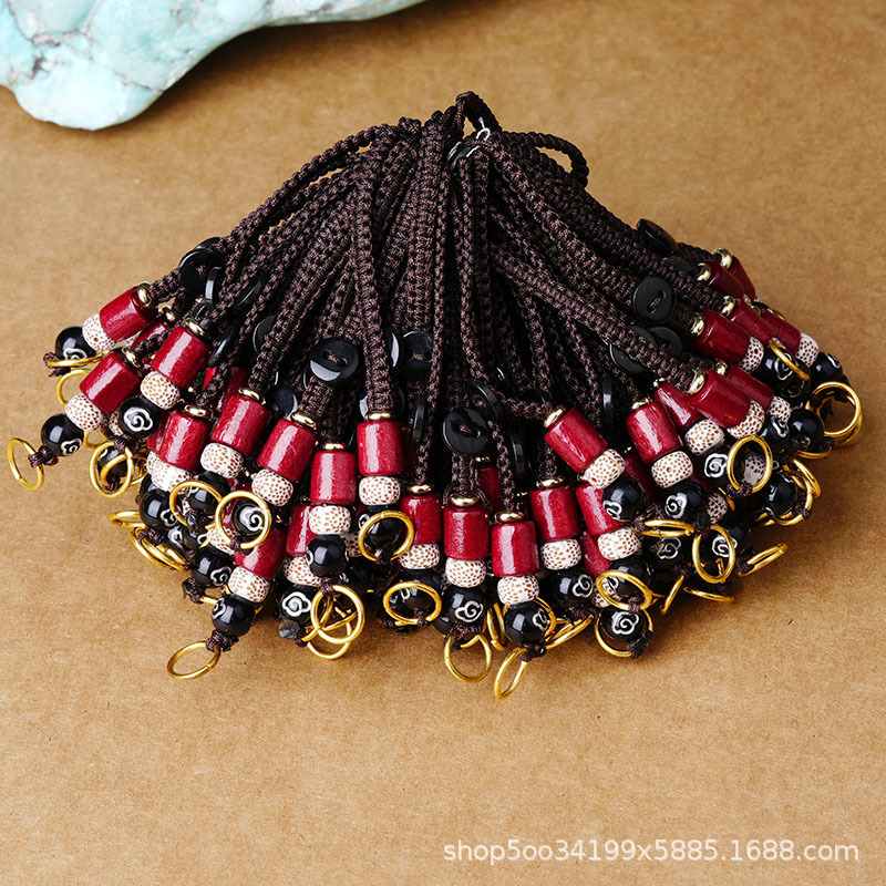 Креативный вязаный подвесной ключевой брелок, аксессуары для мужчин и женщин, лямка для автомобиля, мелкие подарки