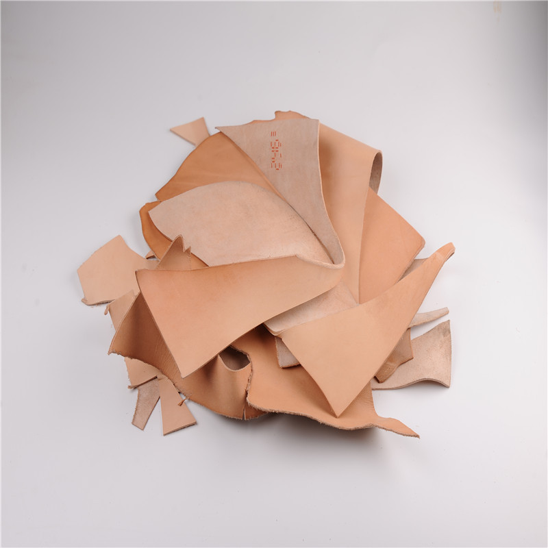 Large Amount of Leather Scraps 2.0_2.5mm First Layer Cowhide Vegetable Tanned Leather Leather Carved Leather Scraps Sold by Weight