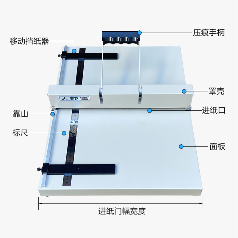 350 CreAsing MAchine MAnuAl A3+ SmAll Business CArd Photo Greeting CArd Color PAge CreAsing PAper PAge MAchine CreAse MAchine FoldAbleing