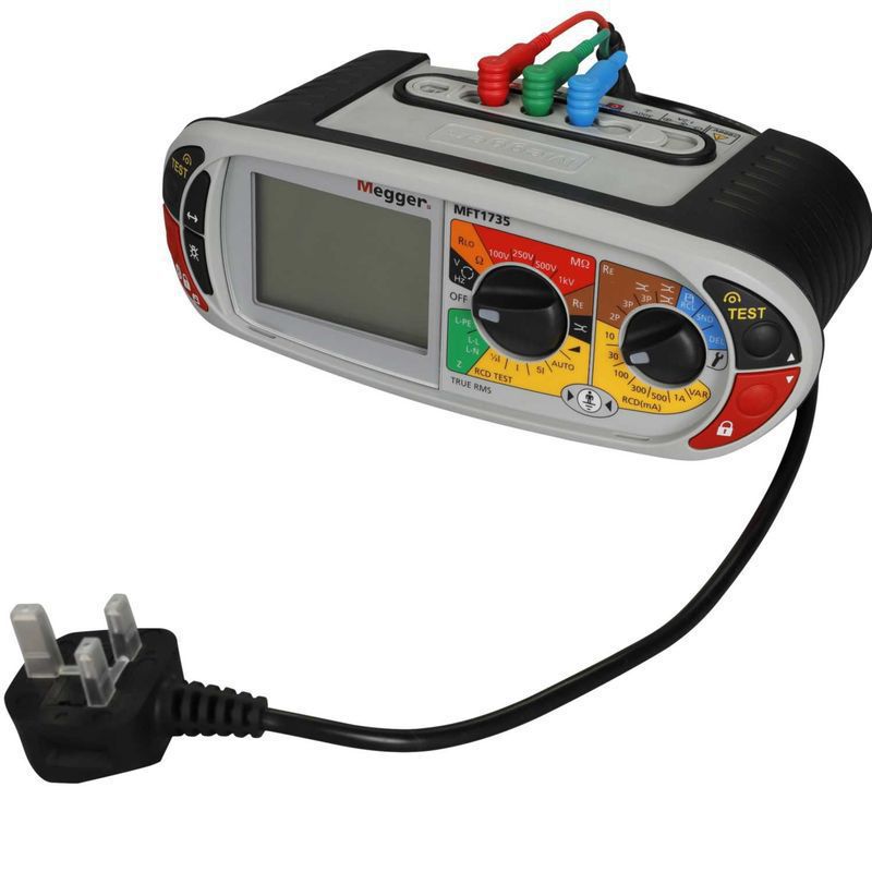 Megger MFT1735 Multifunction Tester Loop Impedance Test