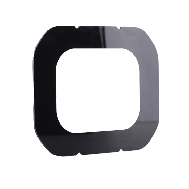 Led Floodlight White Glass Tempered 4mm Glass Panel 50W Light Glass Black Screen Glass Sheet Laser Cutting