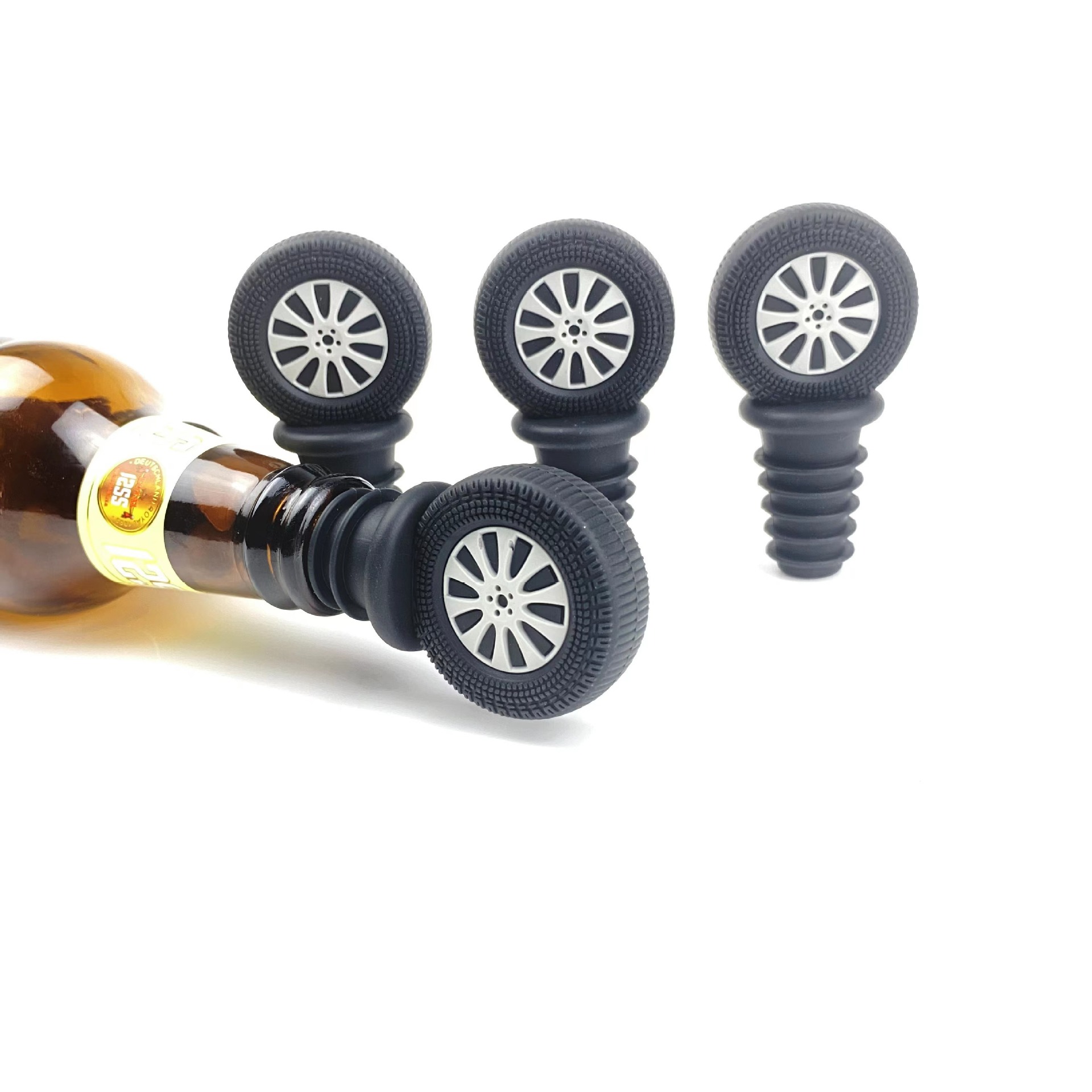 Силиконовая пробка для вина, крышка для шампанского, сохранение бутылки вина