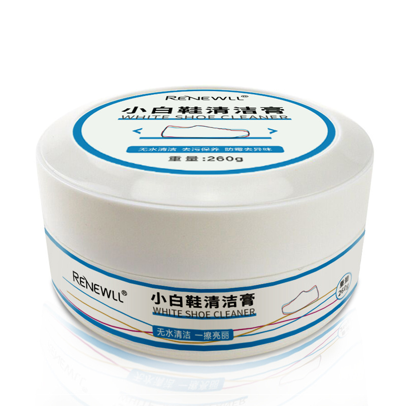 White Shoe Cleaning Cream Multi-Functional Decontamination, Yellowing, Whitening, Shoe Cleaning, Shoe Polishing, Deoxidation Brush, Shoe Cleaning