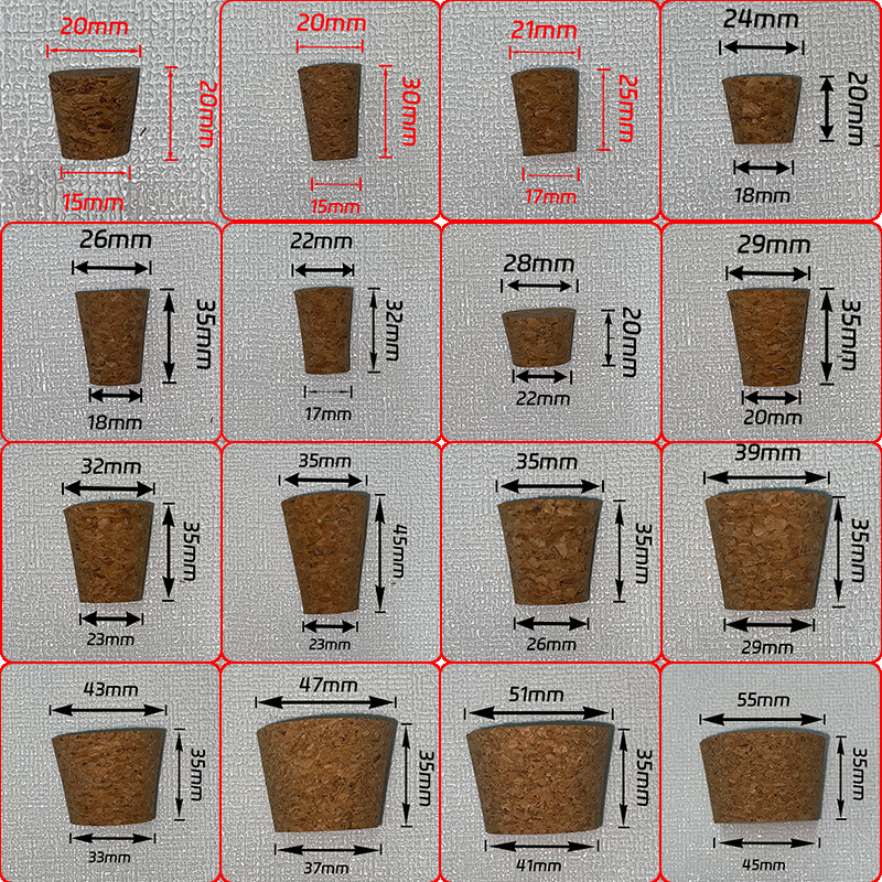 Пробка для бутылки, спецификации для больших бутылок