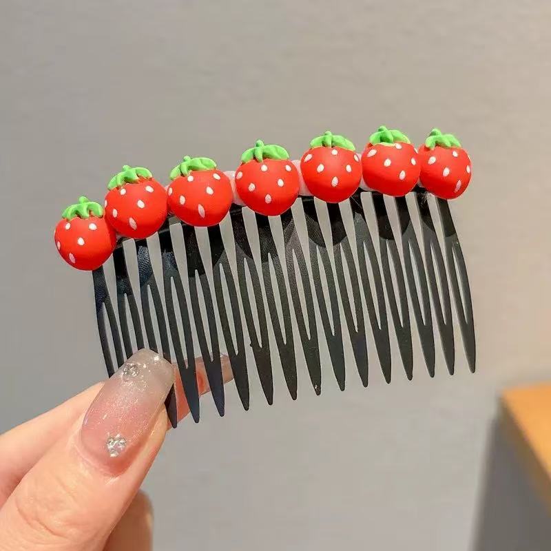 Children's Bangs Hair Comb Girl's Broken Hair Artifact Kidsren's Forehead and Back Hairpin 2025 New Baby Headwear