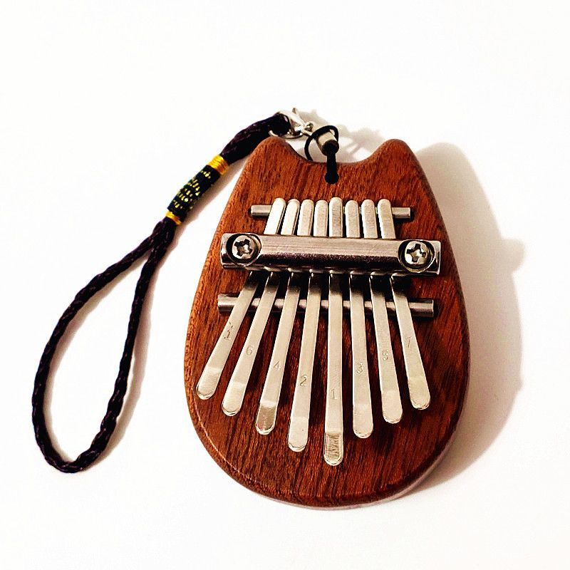 Handheld Portable Thumb Piano Sound Giant Popular Kalimba Cute Thumb Piano Carving Mini Mini 8 Thumb Piano 8