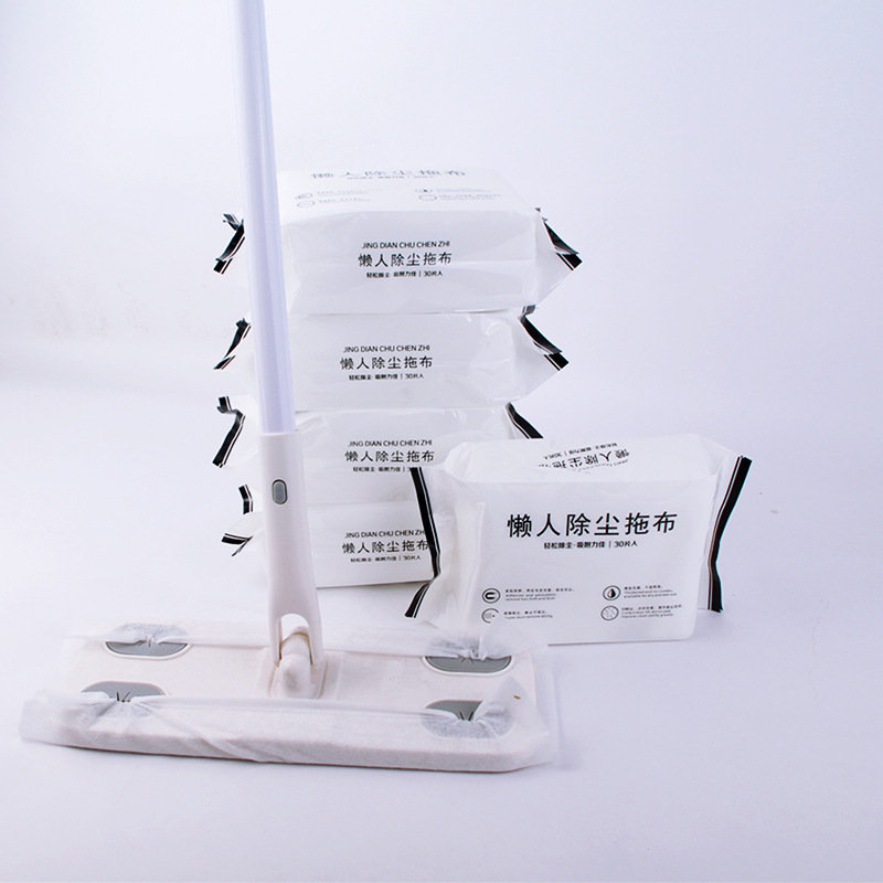 Электростатическая бумага для удаления пыли, одноразовая замена для мопа, поглощающая пыль, липкая, влажная и сухая, нетканевая бумага для мопа
