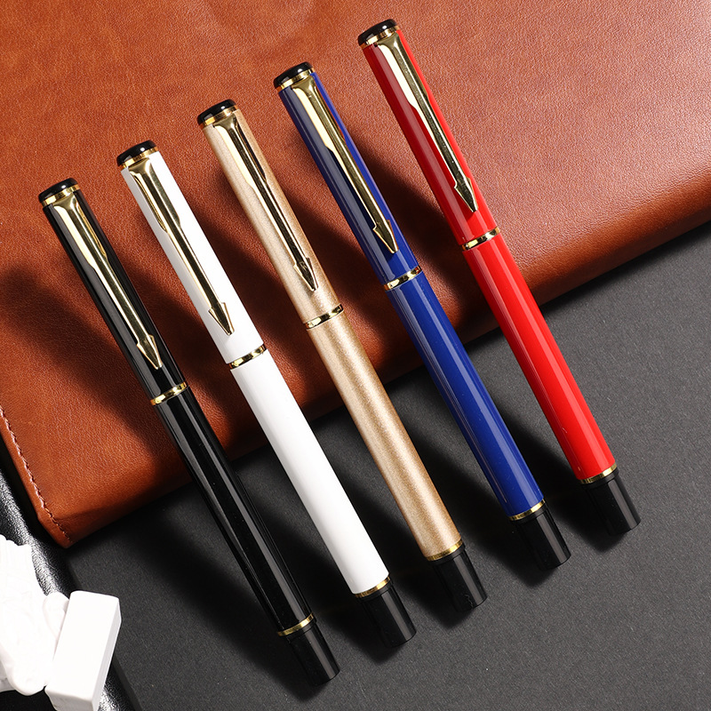 Metal Signature Jewel Pen Company Business Office Notebook Gift Pen Cross-border Points Activity Gift Student Pen
