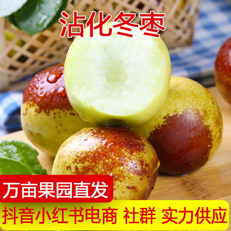 Зимние жужубы Шэньси Дали, зимние жужубы Чжаньхуа, свежие фрукты, сезонные жужубы, хрустящие жужубы, свежие жужубы, хрустящие и сладкие, дропшиппинг
