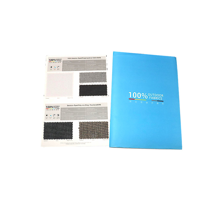 Customized Picture Album Fabric Wallpaper Color Card Curtain Fabric Sofa Fabric Color Card Elevator Card Sample Album Printing