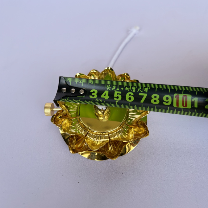 Small Dimmable Lamp Holder Liquid Butter Alloy Lamp Holder Windproof Everlasting Lamp Accessories Lotus Adjustable Lamp Holder Lamp Holder