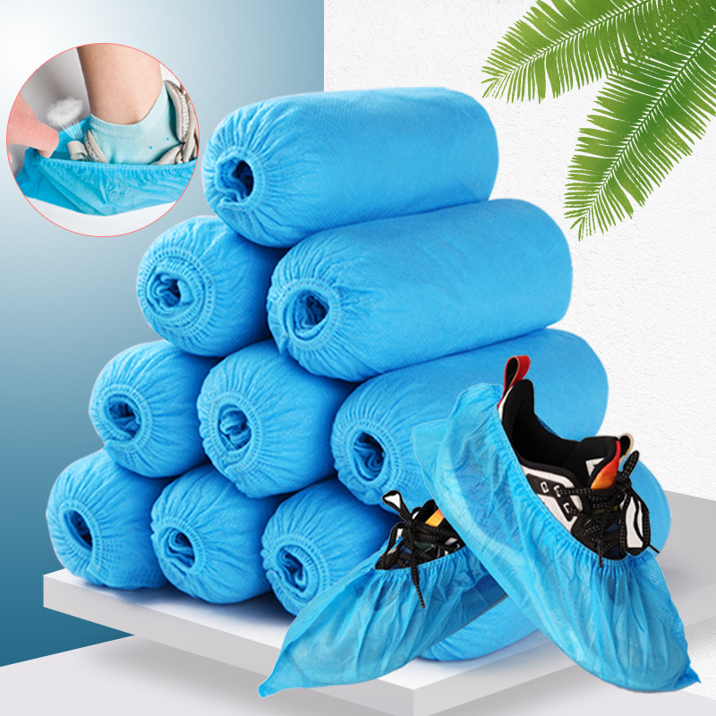 Утолщенные чехлы для обуви, противоскользящие, для дома, одноразовые, износостойкие, для студентов и детей в компьютерных классах