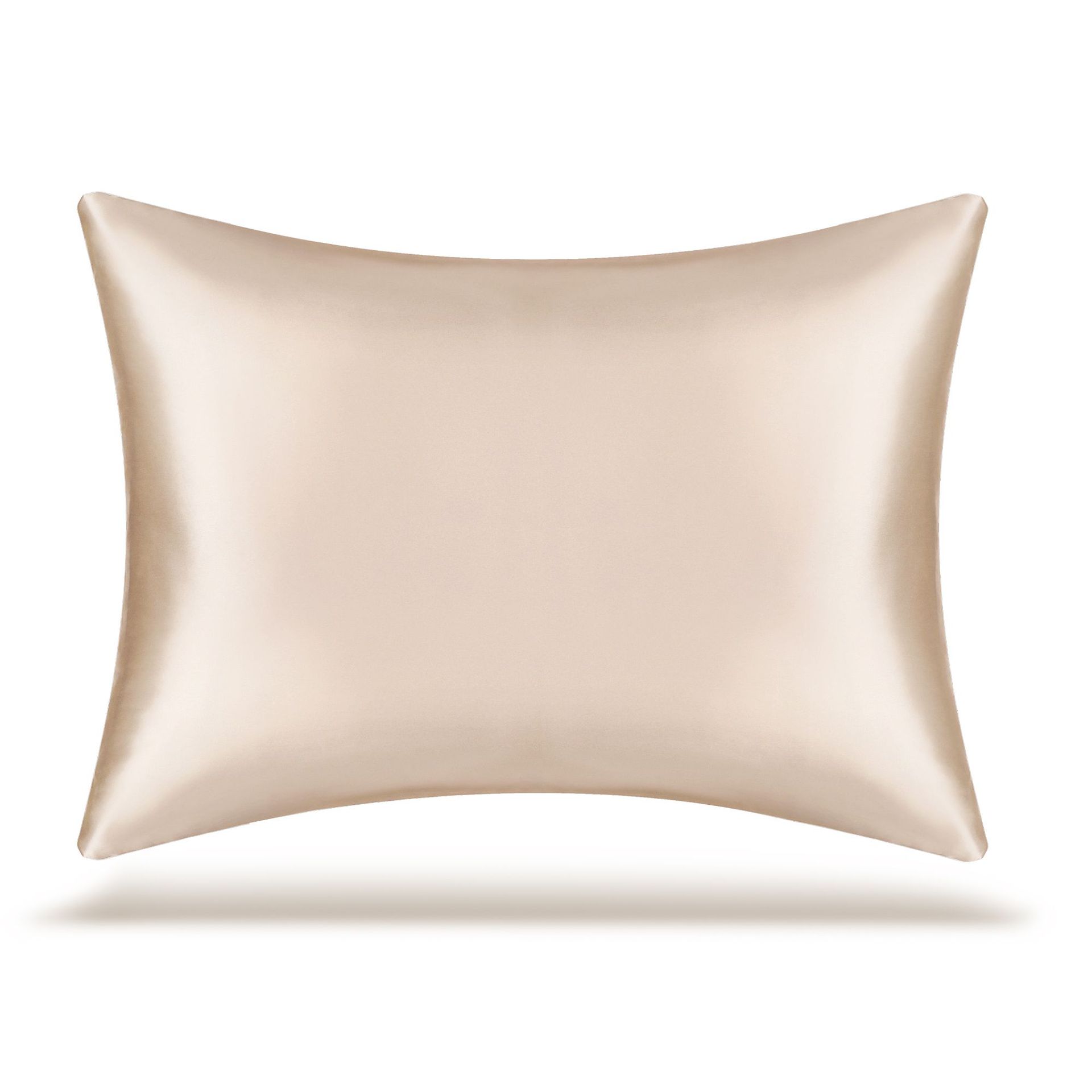 Cross-Border Imitation Silk Satin Pillowcase Ice Silk Amazon Zipper Envelope Style Pillowcase Pure Color Pillowcase