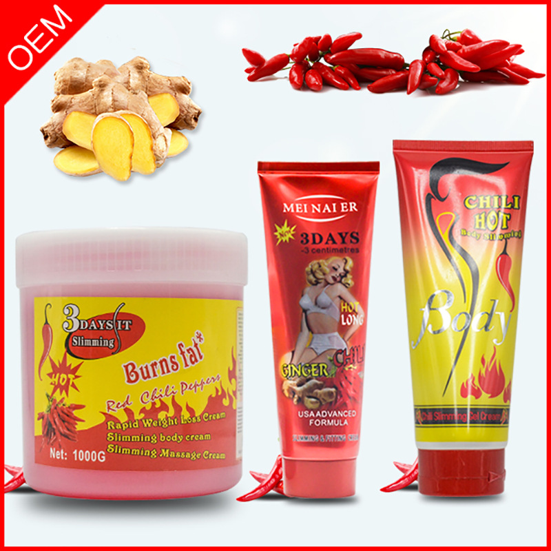 Cross-Border red pepper firming cream ginger fever massage gel firming body care body cream foreign trade Wholesale