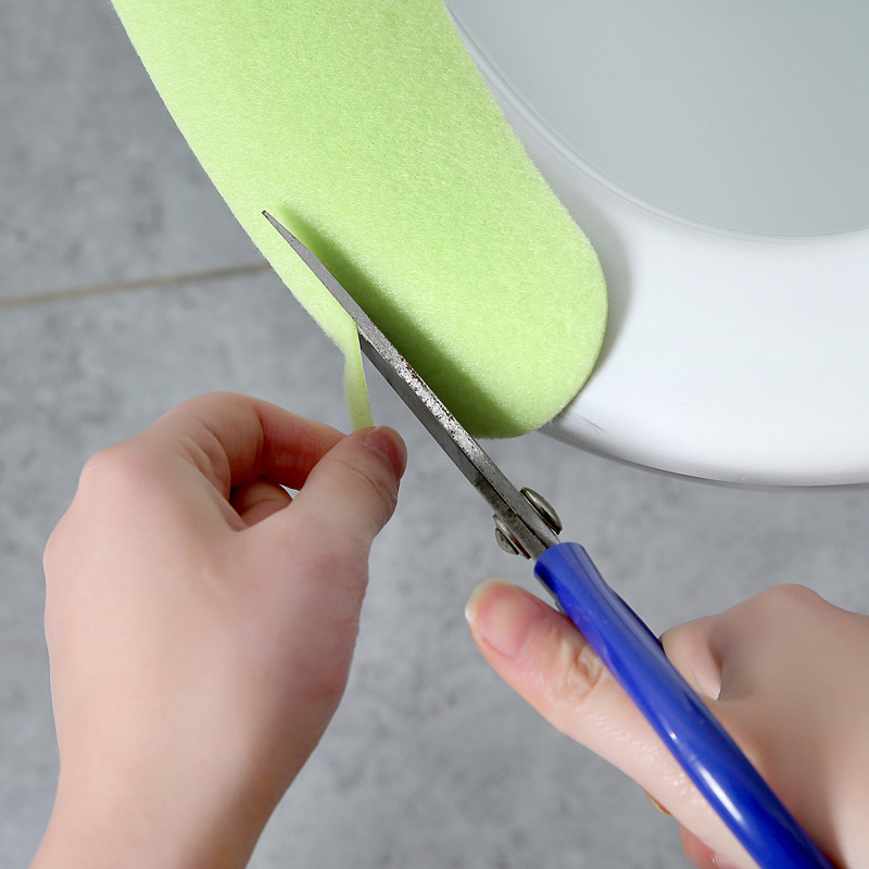 Household Toilet Sticker Toilet Cover Toilet Washer Cushion Sticker Summer Sticker Four Seasons Universal Waterproof Cute Cartoon