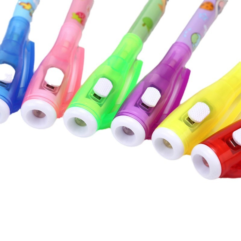 Invisible Highlighter Magic Secret Pen Writing Multi-Functional Ultraviolet Invisible Light Pen Fun Manufacturer Wholesale