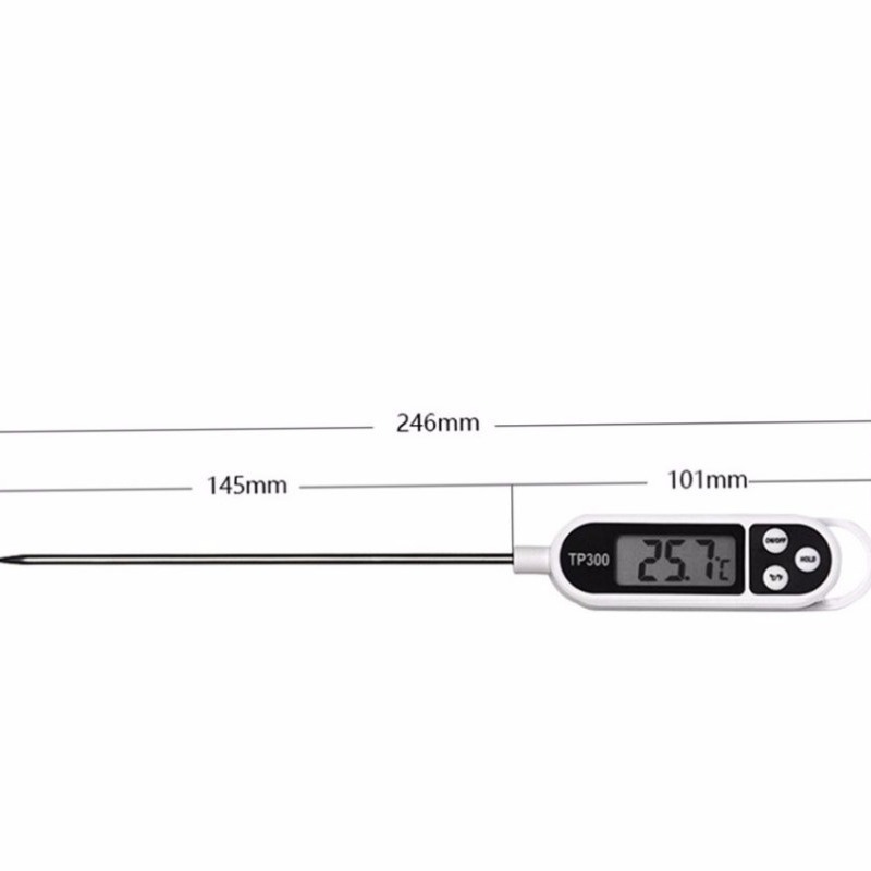 TP300 Food Thermometer Kitchen Digital Pen Probe Baking Barbecue Meat Baby Milk Thermometer