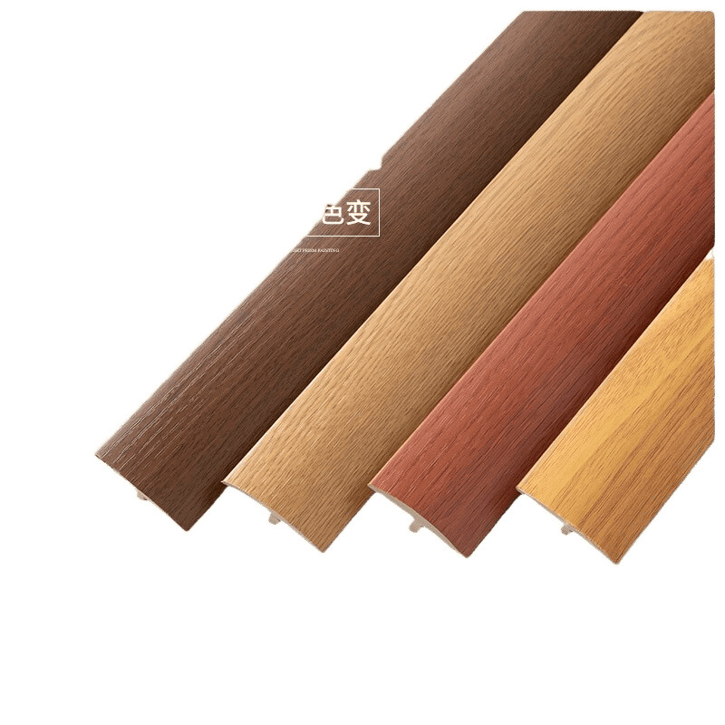 Wood Floor Edge Strips, Glue-Free Self-Adhesive Edge Strips, T-Shaped Door Threshold Strips, Gap Edge Strips