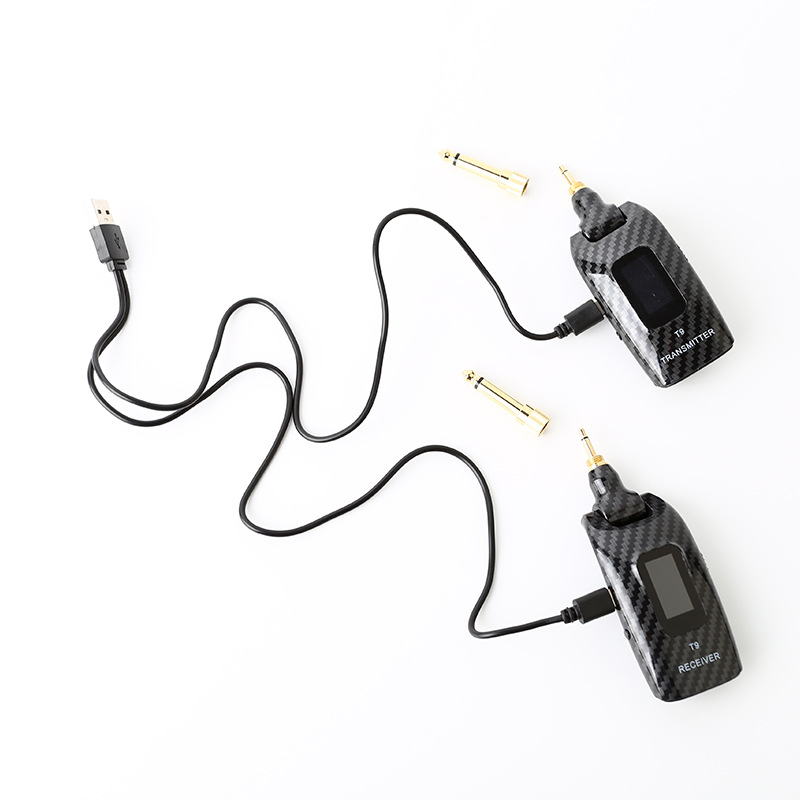 Guitar audio cable audio 5.8g electric guitar mini Bluetooth transmission charging blowpipe transceiver