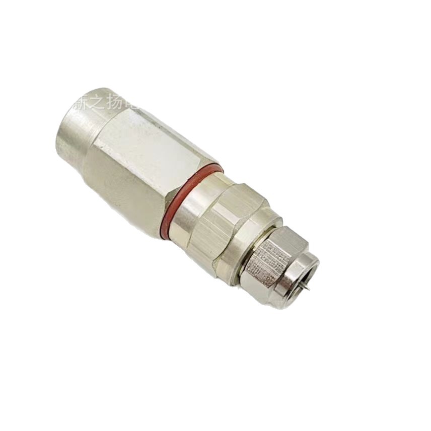 Factory Direct Supply Cable Tv 75-7 Inch Waterproof F Head Aluminum Finishing Double Lock Connector Large Quantity Discount