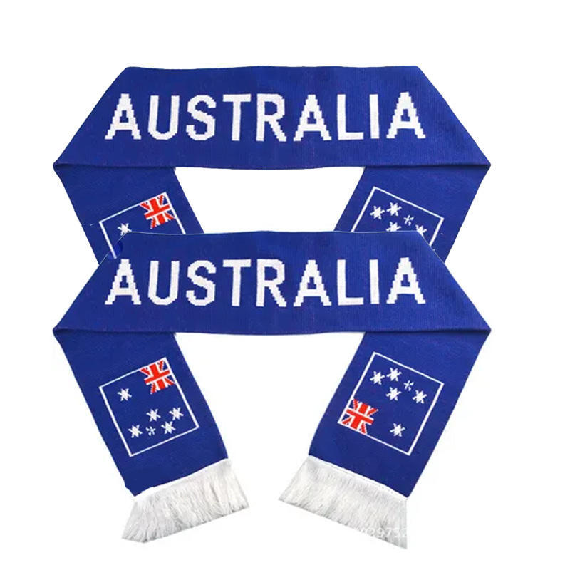 2025 Kyrgyzstan Parliamentary Election Polyester Scarf Custom Factory Made Logo Fan Scarf