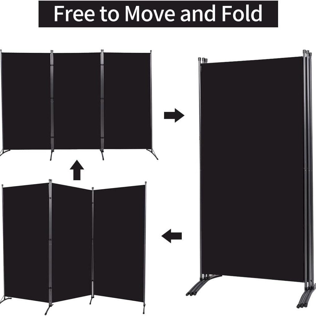 Office Sliding Movable Screen Foldable Mobile Partition Wall Hotel Partition Screen Folding Screen