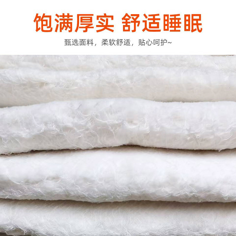 Migrant Worker Cotton Quilt Green Military Training Cotton Quilt Single-Person Source Manufacturer Dormitory Quilt Synthetic Fiber Quilt