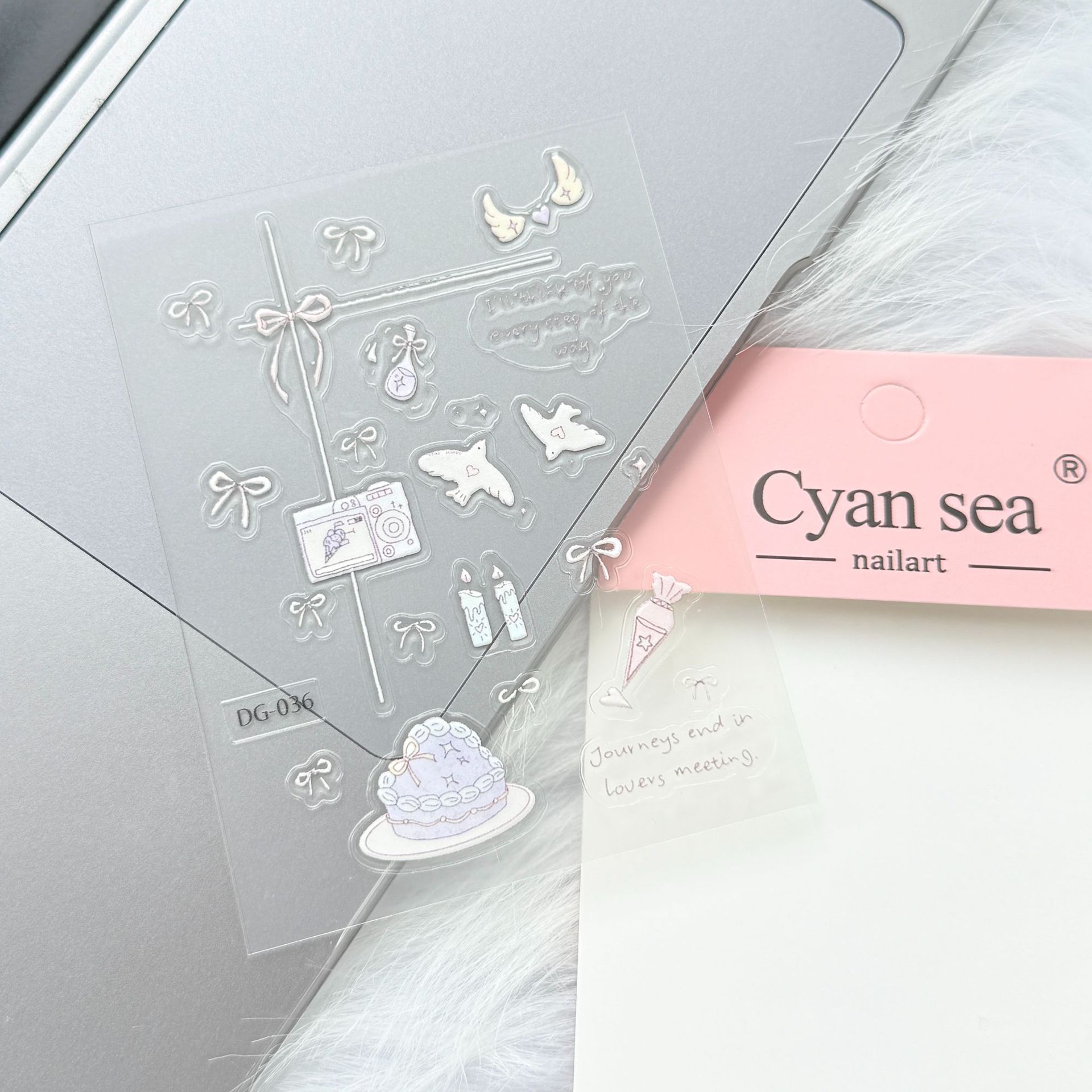 Popular Ins-Style Japanese Envelope Pigeon Planner Notebook Suitcase 5D Jelly 3D Camera Stickers