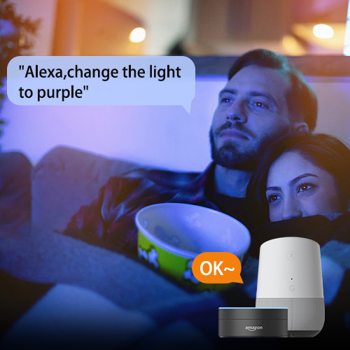 Factory Direct Sales Bluetooth Ceiling Lamp Colorful Dimming Smart Wifi Bedroom Round Led Living Room Lamp Cross-Border Exclusive Supply