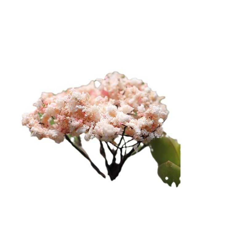 Micro-landscape ornaments simulation Christmas tree simulation cherry blossom meat accessories material Zakka ornaments accessories