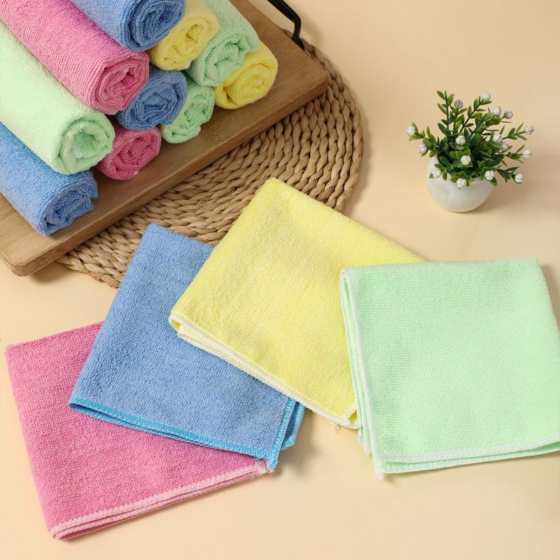 New oil-free dishcloth microfiber dishcloth non-oil-free dishwashing cloth