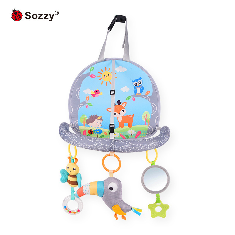 New Sozzy Baby Comfort Pendant Car Rear Baby Safety Seat Pendant Baby Car Pendant Toy